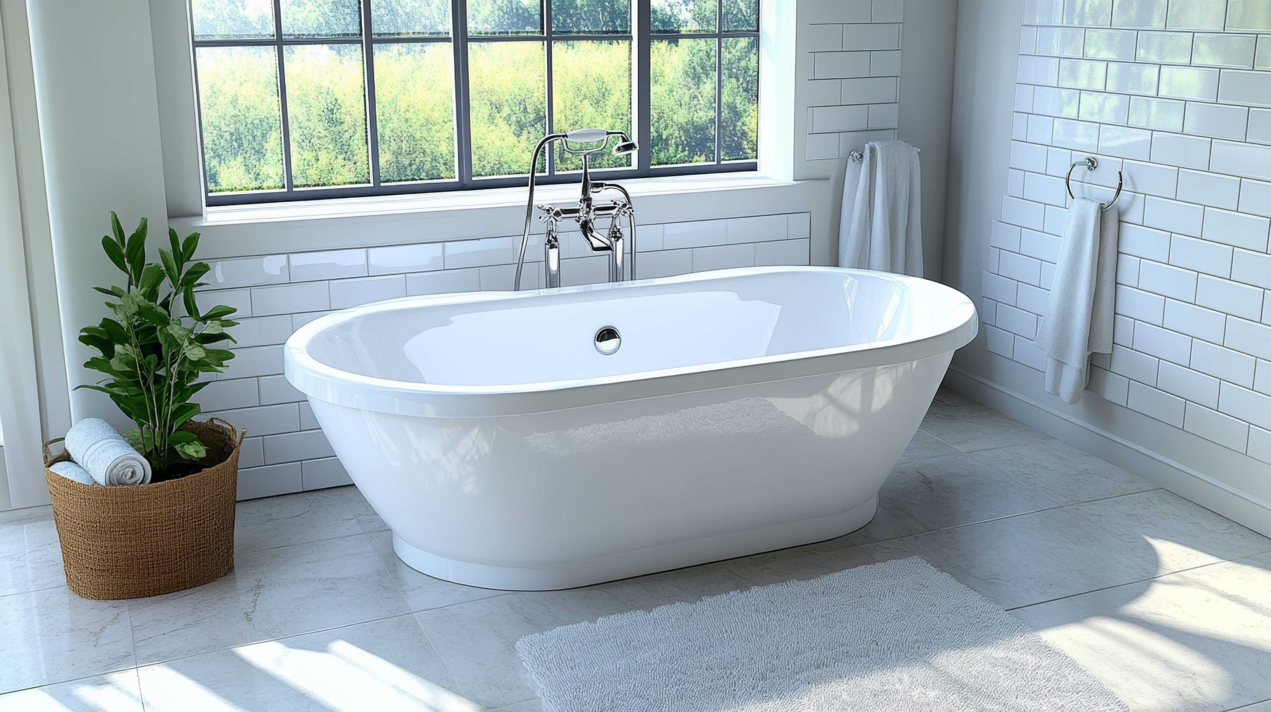 Freestanding bathtubs